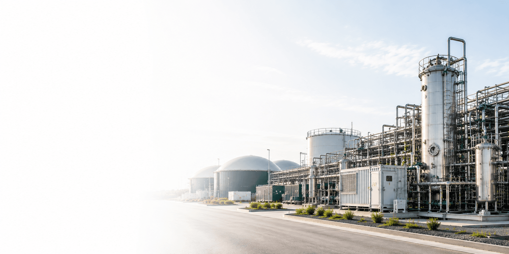 Methanica Industrial Renewable Methane Production Plant and CO2 Conversion Infrastructure