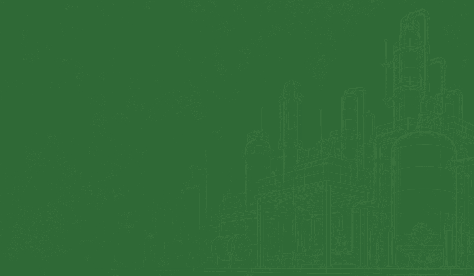 Methanica technical plant schematic background